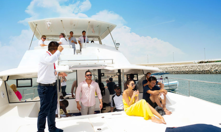 Dubai Marina Luxury Yacht Share Afternoon Cruise with BBQ | Do
