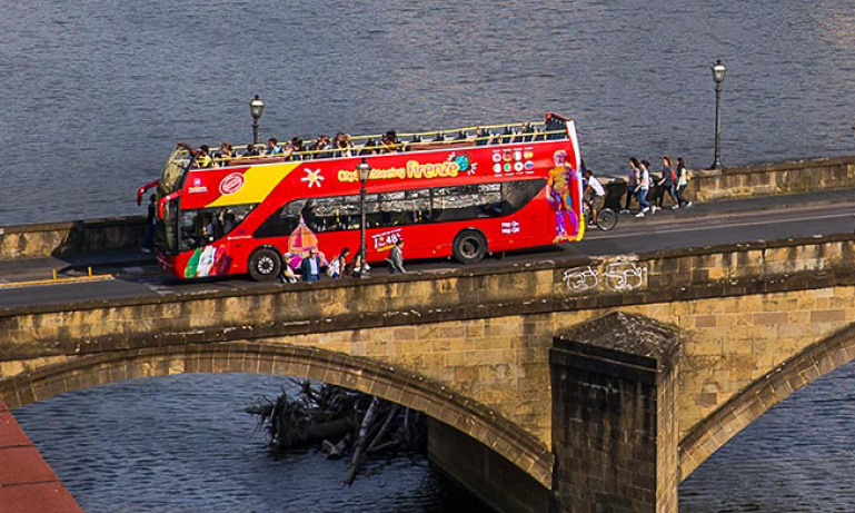 open top bus tour florence