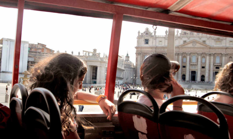 rome double decker bus tour