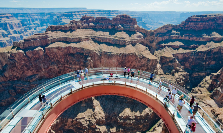 grand canyon skywalk tour helicopter