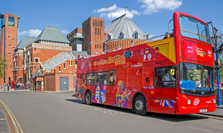 stratford open top bus tours